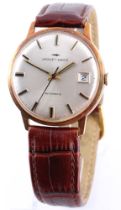 585 Gold Jaquet - Droz Herren Armbanduhr Automatik,