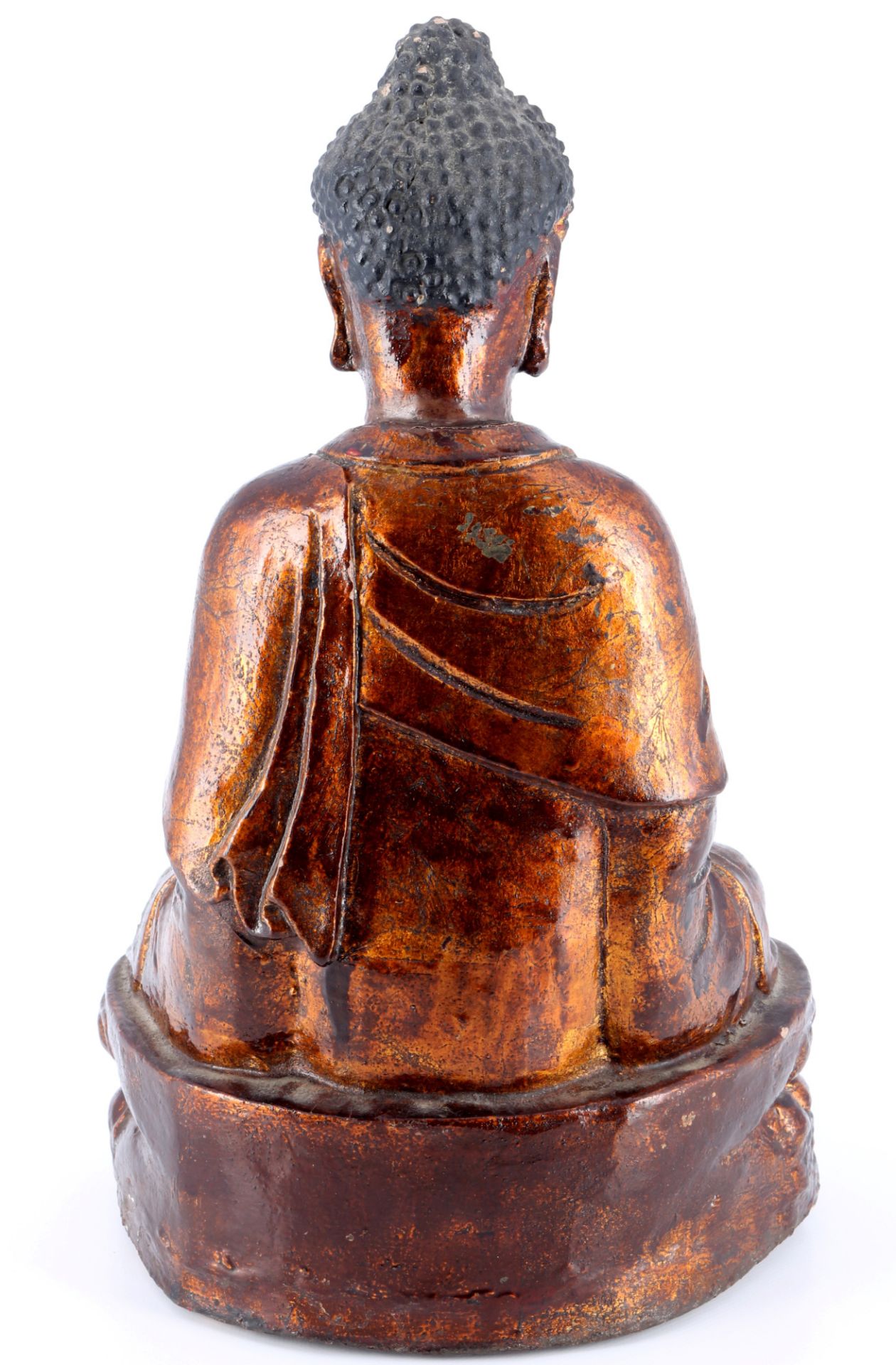 China Buddha Amitayus Ming Dynasty 16th/17th Century, - Image 4 of 10