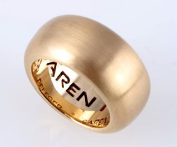 Caren Pfleger 585 gold band ring,