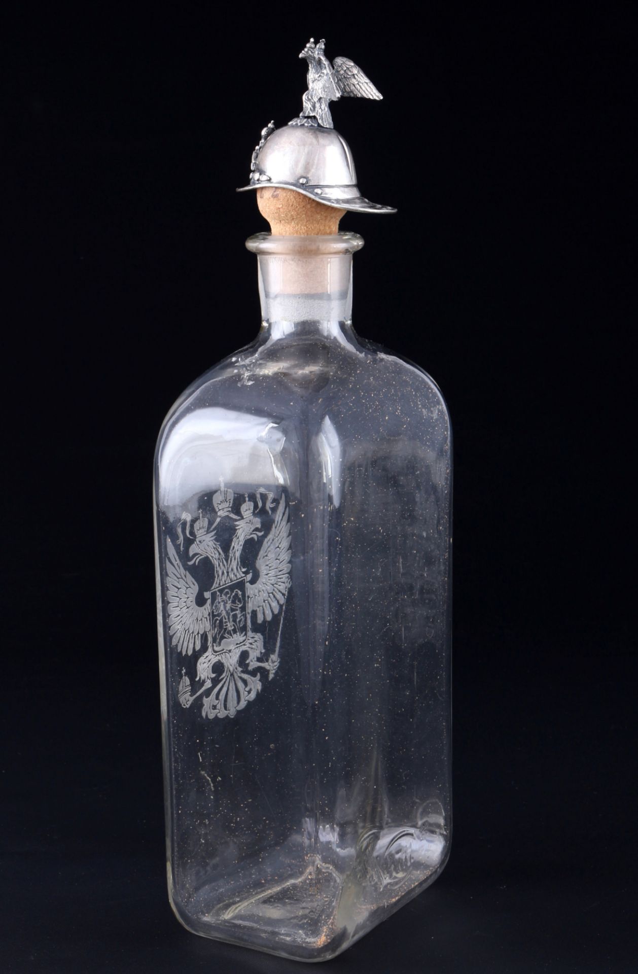 Silver carafe with double-headed eagle, 84 Zolotniki silver, - Image 3 of 4