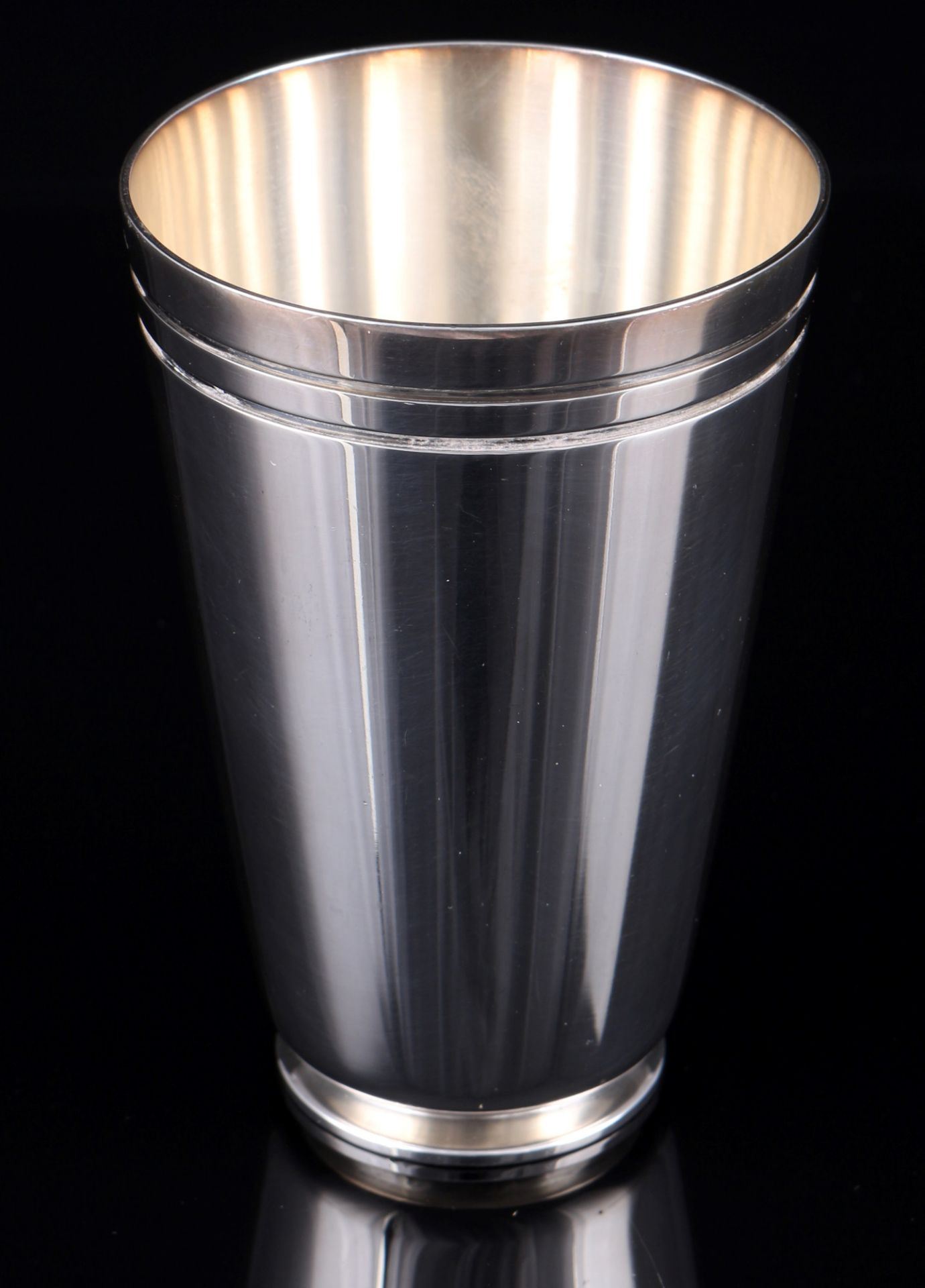 Georg Jensen 925 sterling silver beaker 715, Sigvard Bernadotte, Silber Becher, - Image 2 of 3