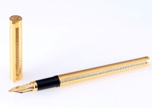 Dupont fountain pen with 750 gold nib,