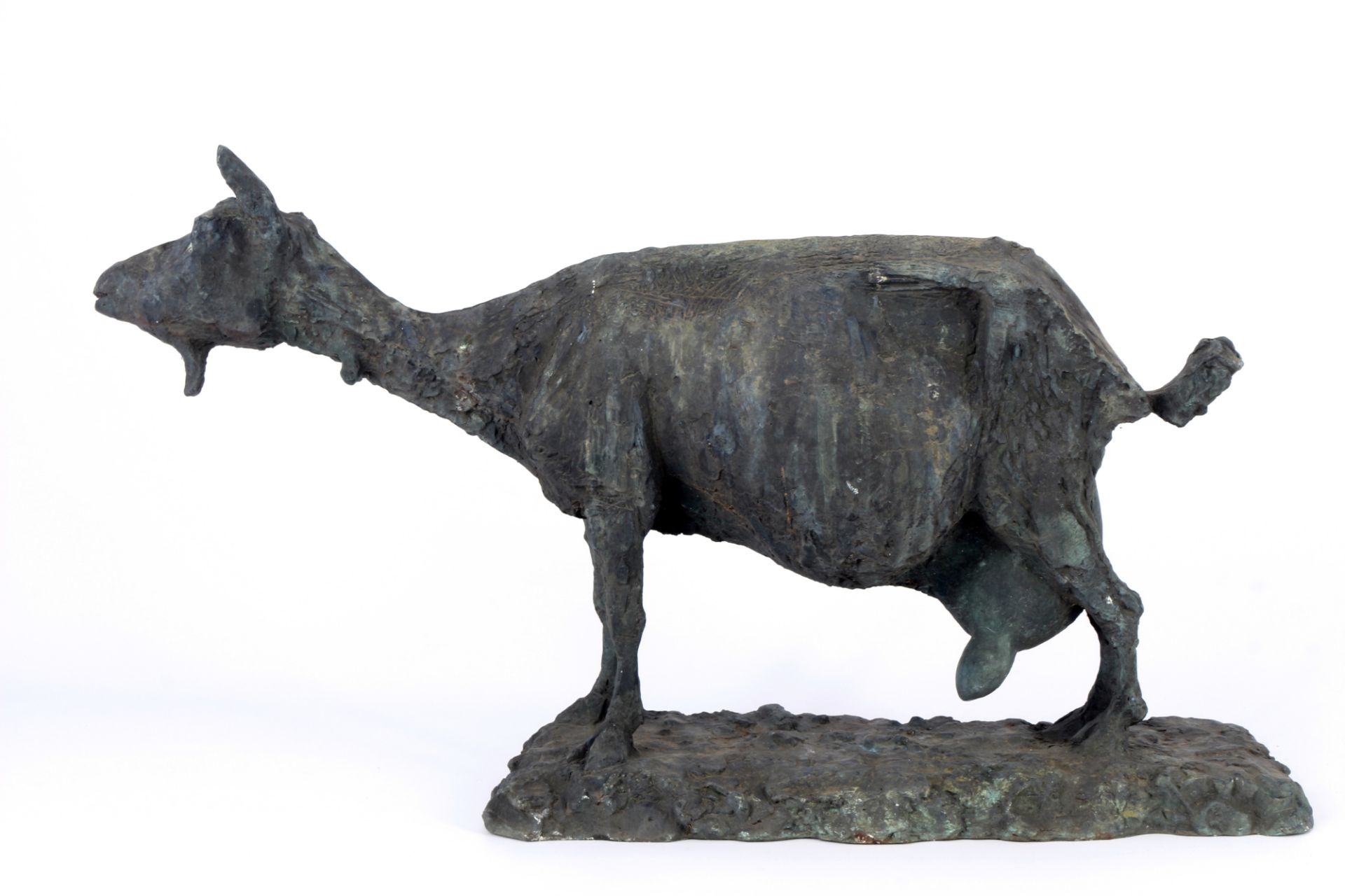 Clemens Pasch (1910-1985) große Bronze große Ziege L 67 cm, - Bild 2 aus 5