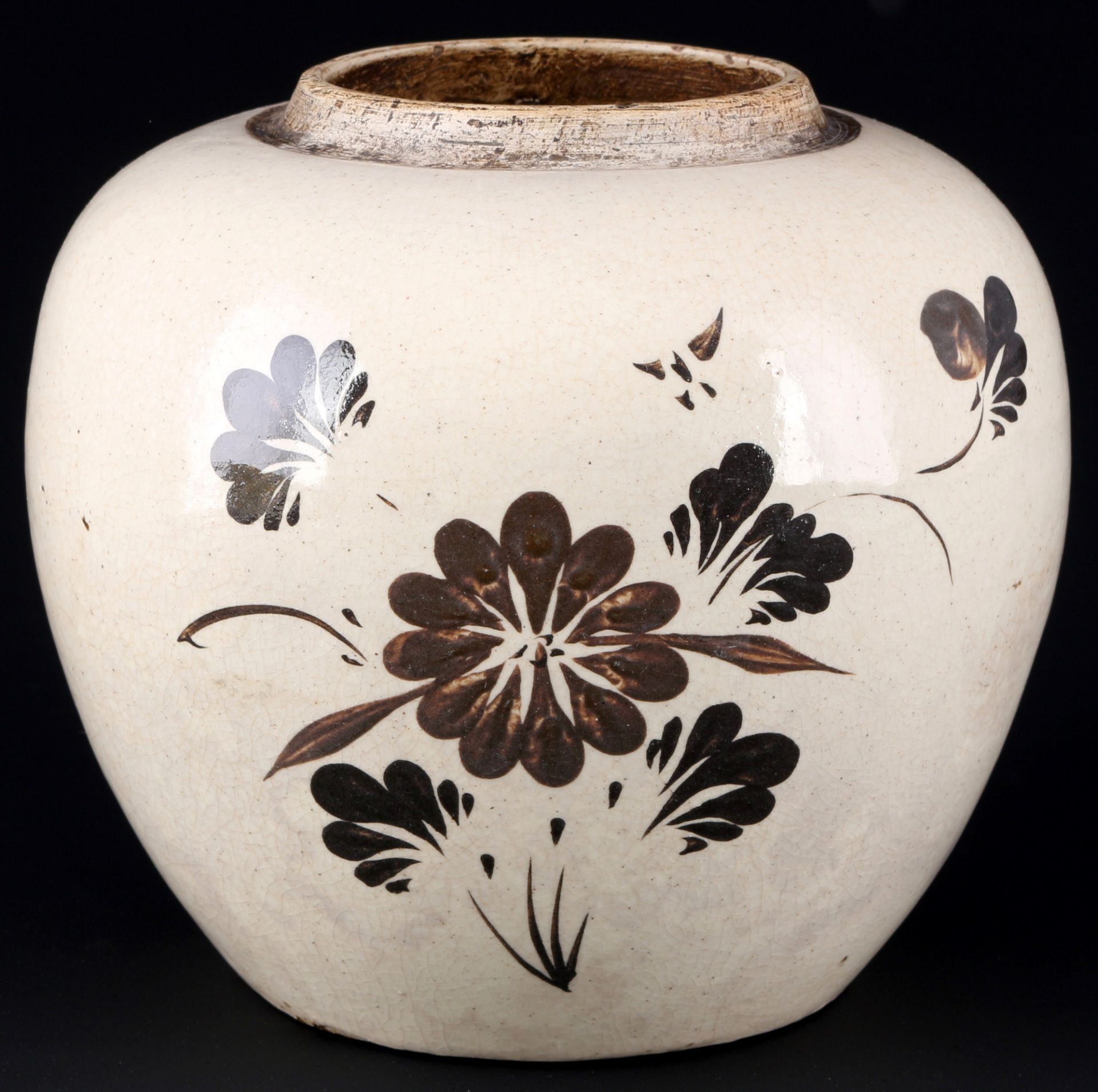 China Ci Zhou Yao Vase Qing Dynastie 17. Jahrhundert,