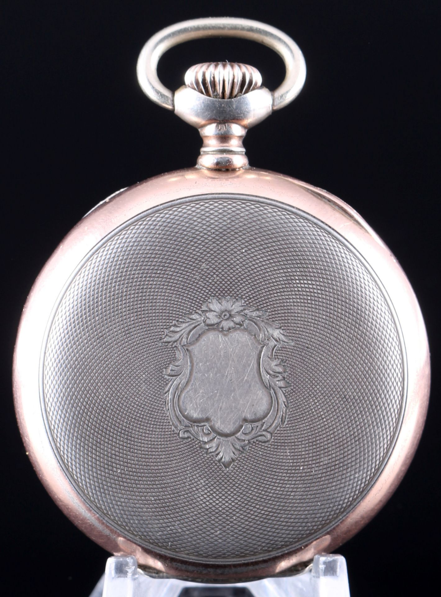 Zenith 800 Silber Taschenuhr mit erotischer Szene, - Bild 5 aus 5