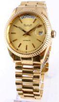 750 Gold Premier Men's Wristwatch Automatic,