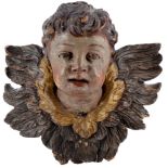 Barock 17./18. Jahrhundert großer Putto-Engel Cherub Skulptur,