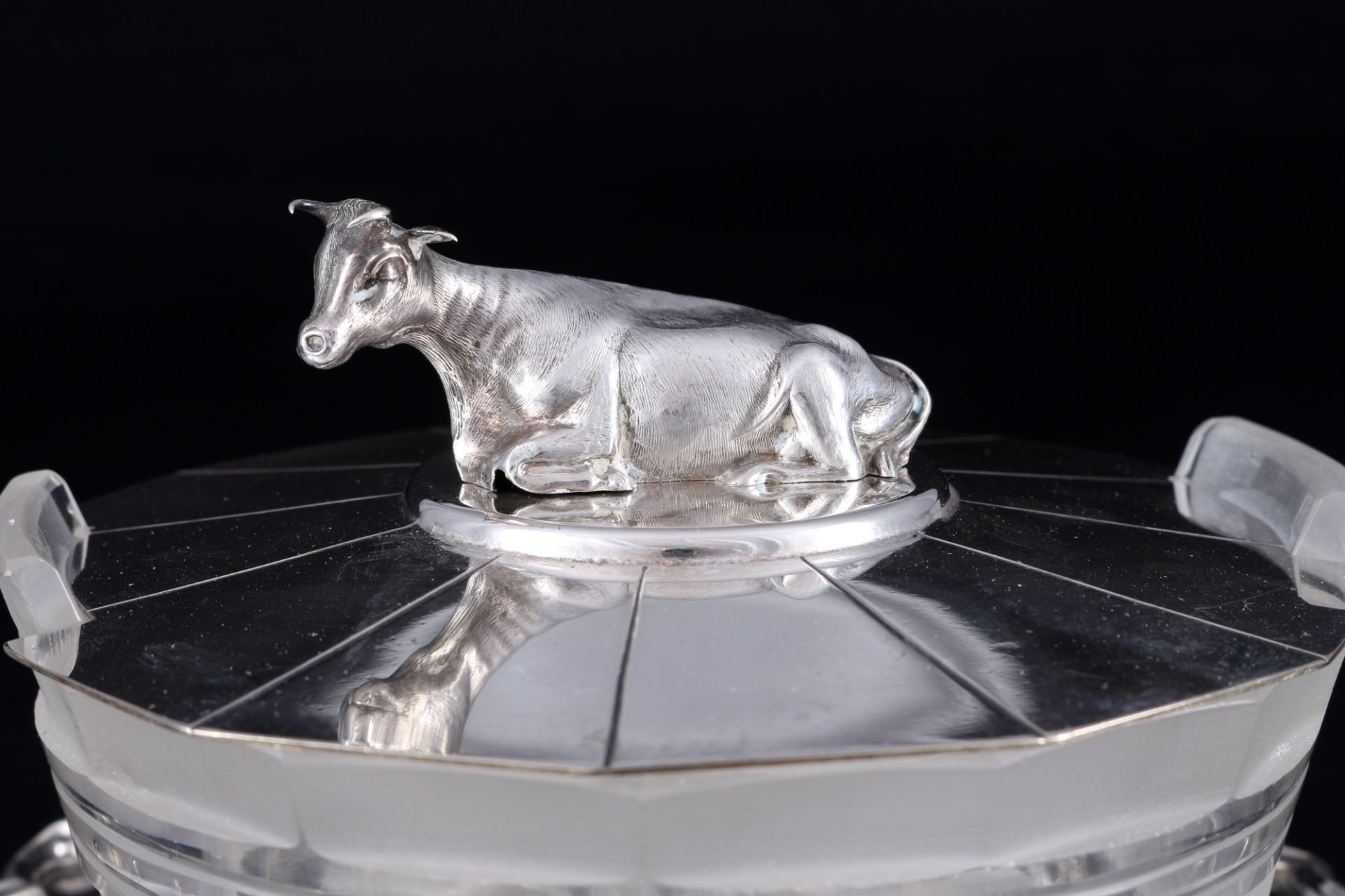 England 925 Silver Victorian Butter Dish by Henry Wilkinson & CO, - Image 2 of 6