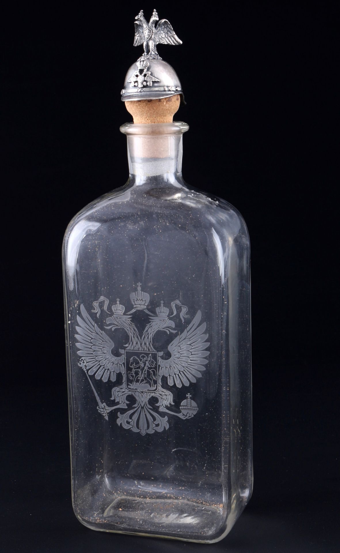 Silver carafe with double-headed eagle, 84 Zolotniki silver,