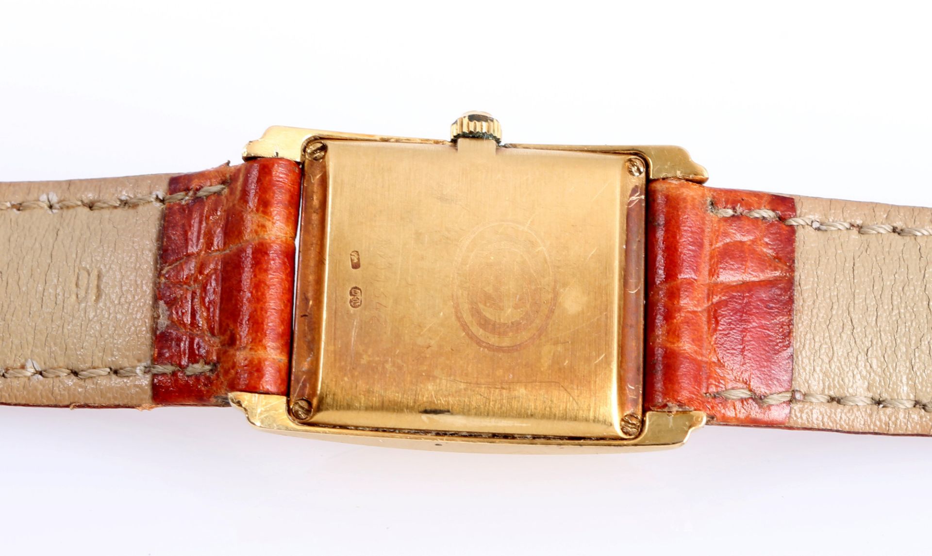 750 Gold Gucci Damen Armbanduhr, - Bild 4 aus 4
