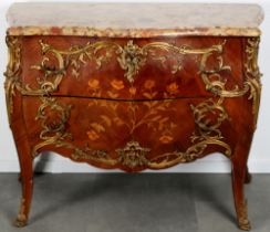 Kommode im Louis XV Stil, Frankreich um 1900,