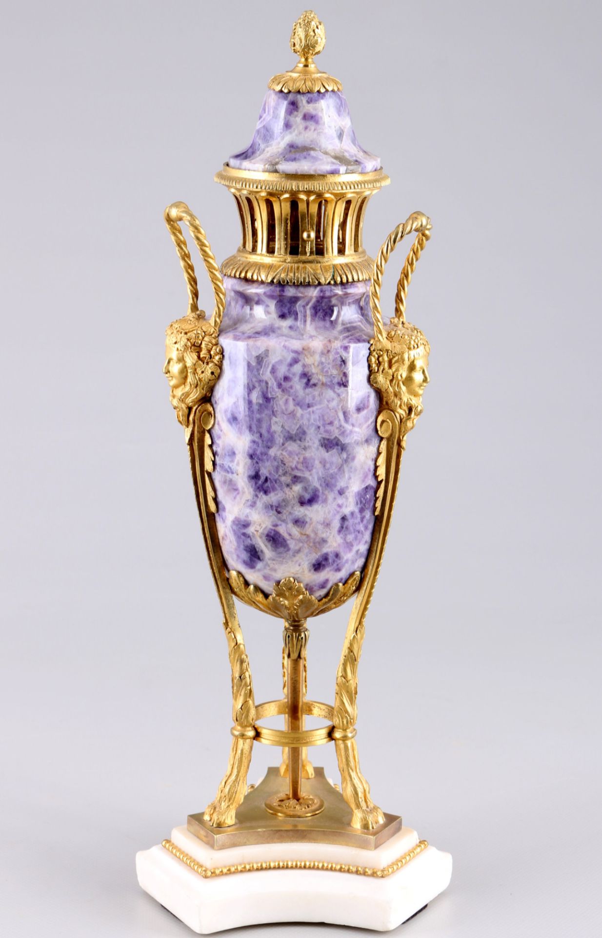 Frankreich 19. Jahrhundert, Paar Bronze Brûle Parfum Cassolette Vasen, - Bild 2 aus 6