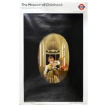 London Underground Poster Museum Of Childhood Bethnal Green Squirrel