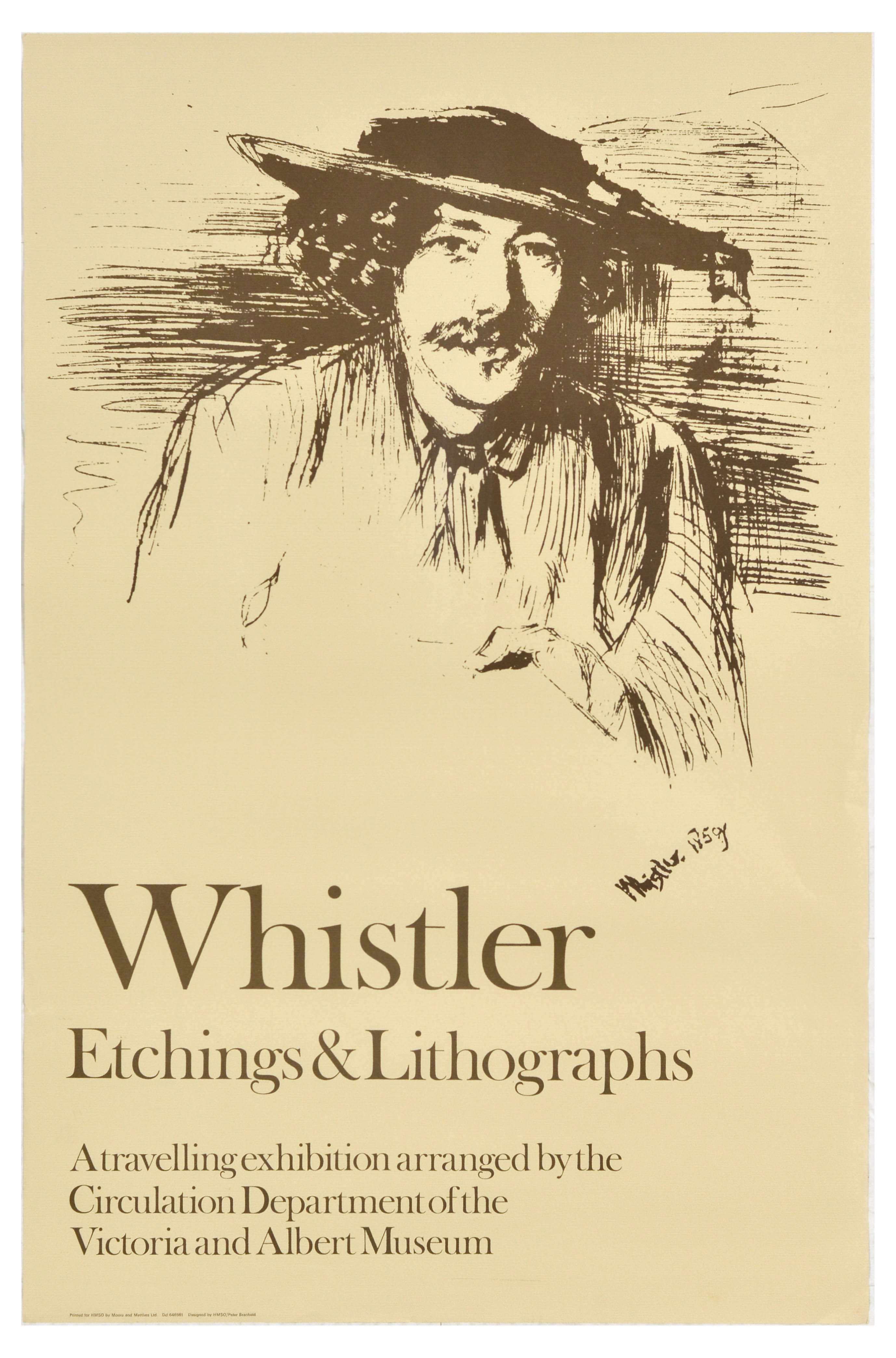 Advertising Poster Set Exhibition Art Nouveau Textiles Pewter Whistler Rural Chair - Image 2 of 8