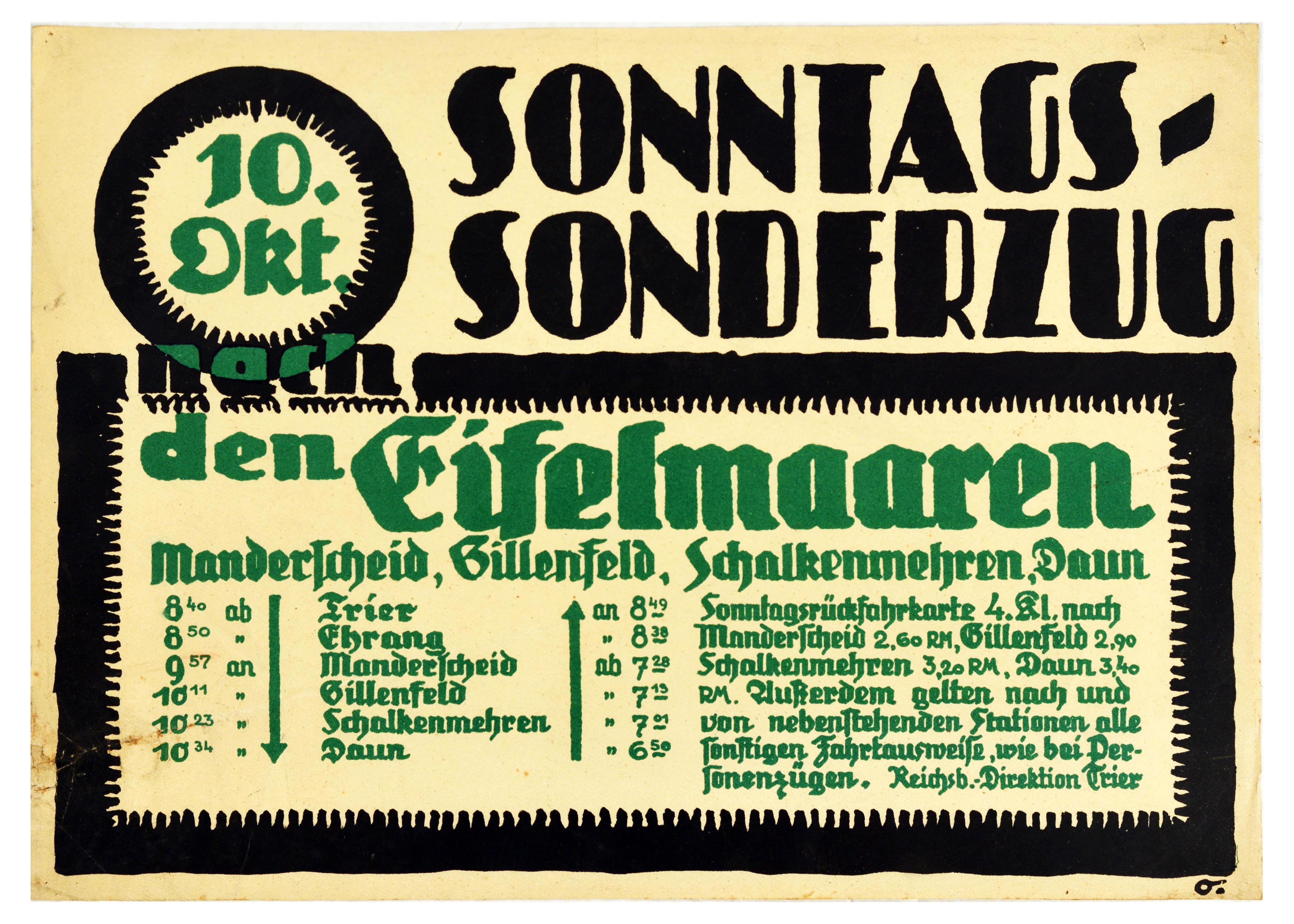 Advertising Poster Set Deutsche Reichsbahn German Railway Freight Transport - Image 5 of 8