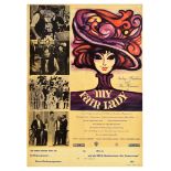 Film Poster My Fair Lady Audrey Hepburn Rex Harrison Musical Comedy