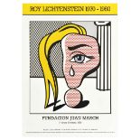 Advertising Poster Roy Lichtenstein 1970-1980 Girl with Tear III