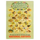 Propaganda Poster National Savings Birds and Nests