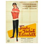 Film Poster Tendre Et Violente Elisabeth Drama Comedy French