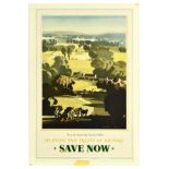 War Poster Save Now Fruits of Victory WWIIRowland Hilder