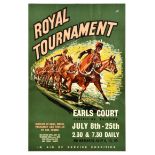 Sport Poster Royal Tournament Pageantry HM Forces Earls Court