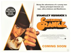 Film Poster Clockwork Orange Stanley Kubrick