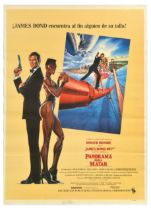Film Poster View To A Kill 007 James Bond Spanish Release