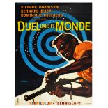 Film Poster Duel Dans Le Monde Ring Around The World Spy Film