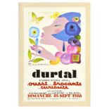 Advertising Poster Durtal Rendez Vous Marcier