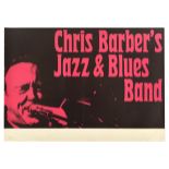 Advertising Poster Chris Barbers Jazz and Blues Band