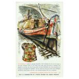 London Underground Poster Waterways LT Little Venice Boat Canal