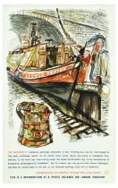 London Underground Poster Waterways LT Little Venice Boat Canal