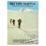 Sport Poster Ski The Norway Nordic Skiing Equipment Winter Sport Cross Country