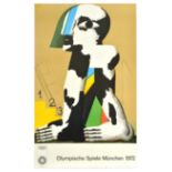 Sport Poster Munich Olympics 1972 123