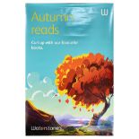 Advertising Poster Waterstones Autumn Reads Favourite Books Book Store