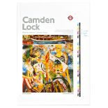 London Underground Poster LT Camden Lock John Bellany