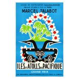 Advertising Poster Theatre Marcel Talabot Islands and Atolls of the Pacific