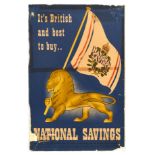 Propaganda Poster Set National Savings British WWII Wales