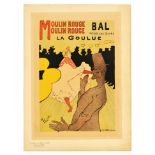 Advertising Poster Moulin Rouge Toulouse Lautrec Maitres de LAffiche