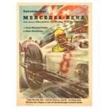 Sport Poster Mercedes Benz Swiss Grand Prix Juan Manuel Fangio