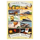Propaganda Poster National Savings National Progress