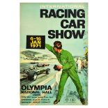 Sport Poster Racing Car Show Olympia London British Racing Sports Car Club