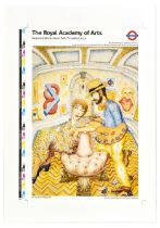 London Underground Poster LT Royal Academy Of Arts Anthony Green