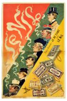 Advertising Poster Le Nil Smoking Tobacco Cigarette
