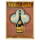 Advertising Poster Vielle Cure Liquor Alcohol Abbey De Cenon