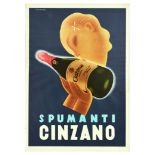 Advertising Poster Spumanti Cinzano