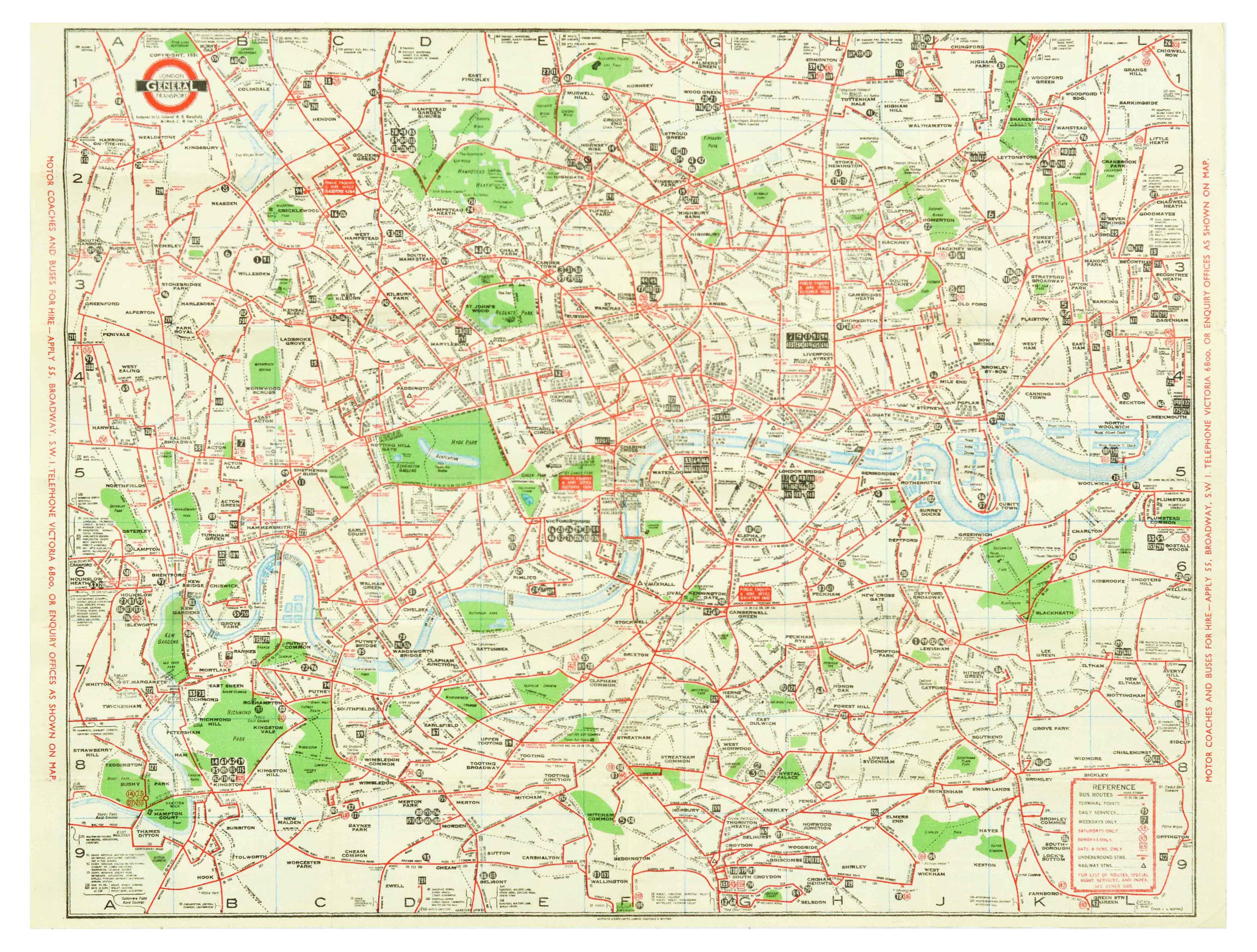 London Underground Set Trolley Bus Tramways Maps Twickenham Teddington - Image 7 of 14