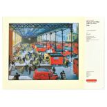 Advertising Poster Post Office Loading Platform Royal Mail