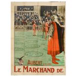 Advertising Poster Le Marchand Venice Merchant