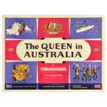 Movie Poster The Queen In Australia Documentary Union Jack Coronation